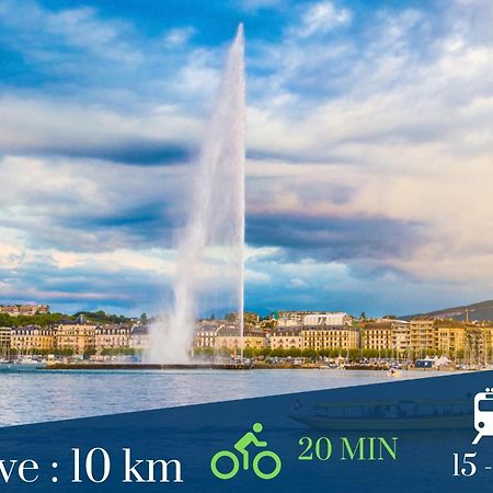 Homey Wild - Proche Gare Et Tram - Proche Centre - Balcon Prive - Parking Prive - Wifi Gratuit Annemasse Exteriör bild
